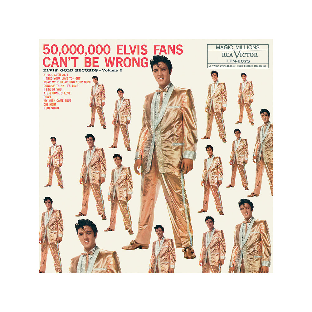 Elvis Presley - 50,000,000 Elvis Fans Can't Be Wrong: Elvis' Gold Records, Volume 2 (1 LP)