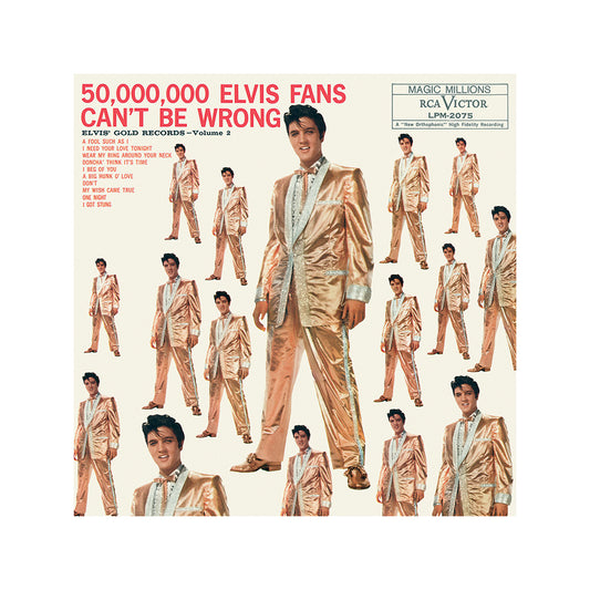 Elvis Presley - 50,000,000 Elvis Fans Can't Be Wrong: Elvis' Gold Records, Volume 2 (1 LP)