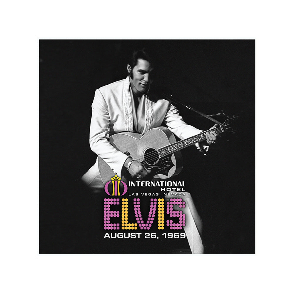 Elvis Presley - Live at the International Hotel, Las Vegas, NV August 26, 1969 (Black Vinyl) (2 LP)